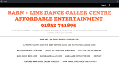 Desktop Screenshot of barndancecallercentre.co.uk