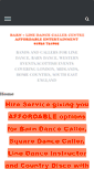 Mobile Screenshot of barndancecallercentre.co.uk